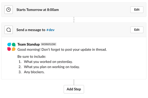 Guide to Automating Tasks with Slack Workflows | Tellspin blog