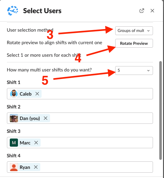 Daily rotation, but keep days of the week (2/2)