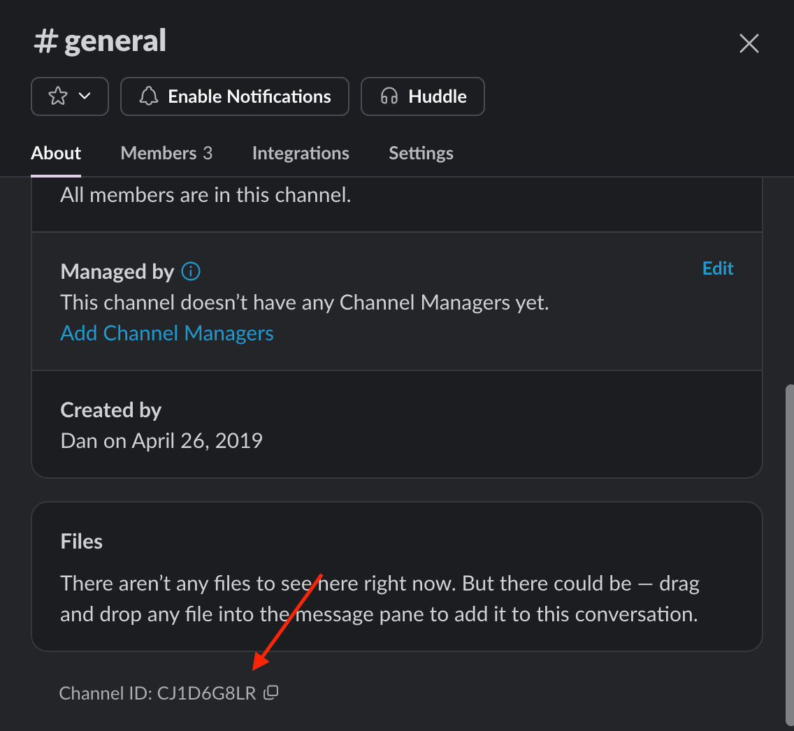 Changing the Channel for a Rotation (1/2)
